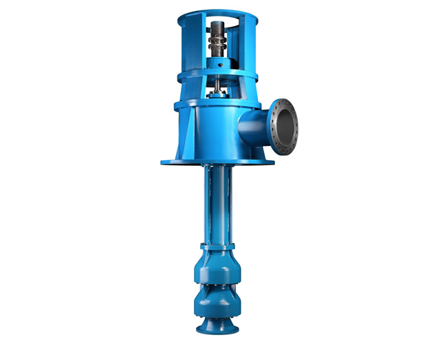 鐵屑/砂粒/煤粉工業汙水立式長軸泵