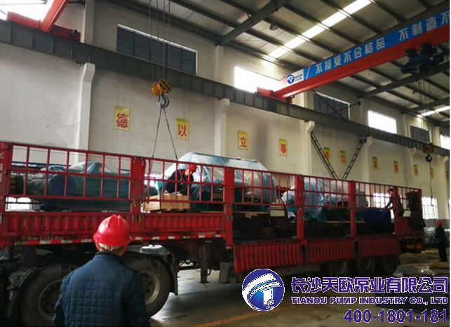 長（zhǎng）沙天（tiān）鵝工業泵股份有限公（gōng）司長沙婷婷五月色综合工業泵耗時（shí）1個月自（zì）平衡多級泵專（zhuān）車發貨