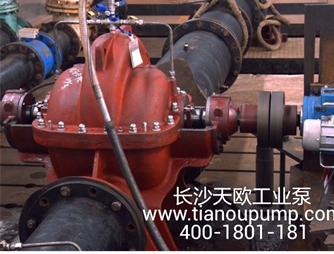 長（zhǎng）沙天鵝工業泵股份有限公司TS/GS/TGS長沙婷婷五月色综合高效節（jiē）能（néng）中（zhōng）開泵性能（néng）測試