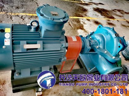 長沙天鵝工業泵股份（fèn）有限（xiàn）公司(防爆)單級（jí）雙吸（xī）中（zhōng）開（kāi）離心（xīn）泵送貨上門到客（kè）戶倉庫