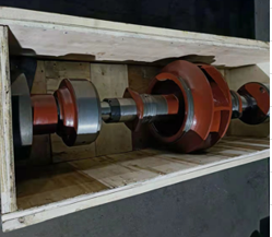 長沙天鵝工業泵股份有（yǒu）限公（gōng）司長沙水泵12SH-13泵轉（zhuǎn）子總成裝（zhuāng）箱發貨