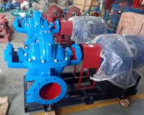 老長沙天鵝工業泵單級雙吸中開離心泵裝配發貨