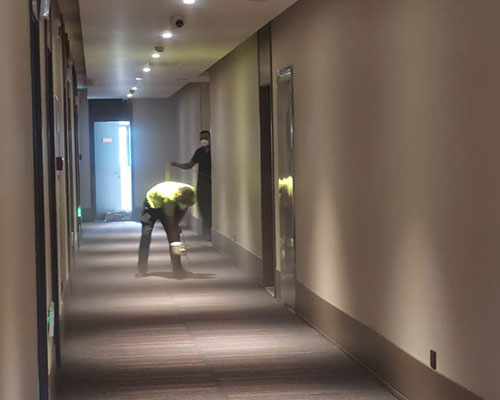 陝西榆林漢庭快（kuài）捷酒店甲醛治理和異味處理
